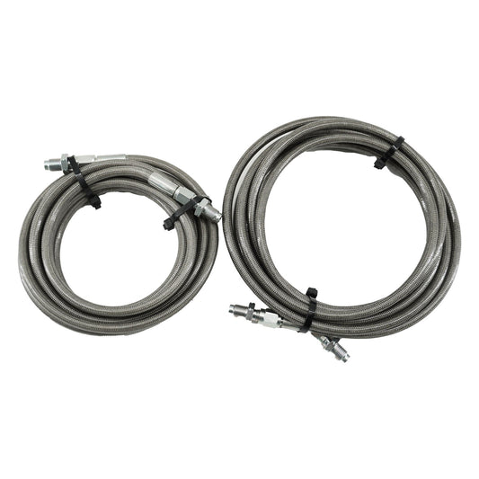 Stainless Main Rear Brake Line Replacement Kit For 92-95 Honda Civic EG