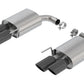 Borla 18-19 Ford Mustang GT 5.0L 2.5in S-Type Exhaust w/o Valves (Rear Section Only) - Black Chrome 11953BC