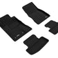 3D MAXpider 15-22 Ford Mustang Elegant 1st 2nd Row (2 Eyelets) - Floor Mat Set (Black) L1FR08504709