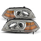 SPYDER Xtune Acura Mdx 2004-2006 Crystal Headlights Chrome HD-JH-AMDX04-AM-C 9026201