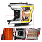 ANZO 18-20 Ford F-150 (w/o Fctry LED) Full LED Proj Headlights w/Light Bar Swtchbk Seq. Chrome w/Int 111571