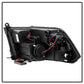 Spyder Dodge Ram 1500 09-14 Projector Headlights Halogen- CCFL Halo LED - Blk PRO-YD-DR09-CCFL-BK 5030320