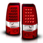 Anzo 2003-2006 Chevrolet Silverado 1500 LED Taillights Red/Clear