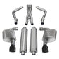 Corsa Performance 12-13 Dodge Charger SRT-8 6.4L V8 Black Xtreme Cat-Back Exhaust