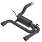 Borla 2018 Jeep Wrangler JL/JLU 3.6L 2DR/4DR ATAK SS Axle Back Black Coated Exhaust w/3.5in Tips 11957CB