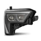 AlphaRex 22-23 Toyota Tundra LUXX-Series Headlights Black w/Amber DRL - Req 810029 OR 810030 880874 *Discontinued