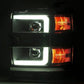 AlphaRex 15-19 Chevy Silverado 2500/3500 LUXX-Series Proj. Headlights Chrome w/Actv SeqSig & DRL 880099 *Discontinued