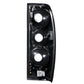 Anzo 1998-2004 Nissan Frontier Taillights Black