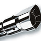 Borla Universal Polished Tip Single Square Angle-Cut Intercooled (inlet 2 1/2in. Outlet 2 7/8 x 2 3/ 20132