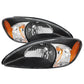 SPYDER Xtune Ford TaurUS 2000-2007 Crystal Headlights Black HD-JH-FTA00-AM-BK 9024740