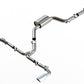 Borla 20-22 GOLF VIII GTI 2.0L I4 W/OPF DSG/MT TOURING ECE-R59 APPROVED CAT-BACK EXHAUST 1014052