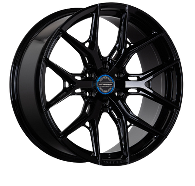 Vossen HF6-4 20x10 / 6x135 / ET-18 / Super Deep Face / 87.1 - Gloss Black Wheel