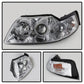Spyder Ford Mustang 99-04 Projector Headlights LED Halo Chrome High H1 Low H1 PRO-YD-FM99-1PC-AM-C 5010452