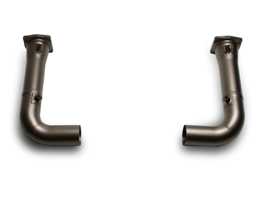 Akrapovic 06-09 Porsche 911 Turbo (997) Link-Pipe Set (Titanium) L-PO997T/4
