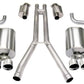 Corsa Performance 04-08 Cadillac XLR 4.6L Polished Sport Cat-Back Exhaust