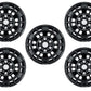 Ford Racing 21-24 Bronco 17in x 8.5in Matte Black Wheel Kit M-1007K-P1785MB
