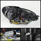 Spyder Mercedes Benz W204 C-Class 12-13 Projector Halogen Model- DRL Chrm PRO-YD-MBW20412-DRL-C 5074256