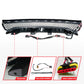 ANZO 15-23 Dodge Charger Black LED Grille w/ Initiation & Running Light/DRL Bar 901028