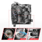 Anzo Projector Headlights 15-17 Chevrolet Silverado 2500HD / 3500HD Chrome