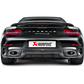Akrapovic 14-15 Porsche 911 Turbo/Turbo S (991) Rear Carbon Fiber Diffuser - Matte DI-PO/CA/2