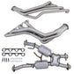 BBK 79-93 Ford Mustang 5.0L 1-5/8 Long Tube Headers w/High Flow Catted X-Pipe (Ti Ceramic) 15312