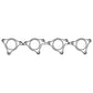 Cometic Gasket Cometic Ford FR9 V8 .030in MLS Exhaust Manifold Gasket Set C15107-030