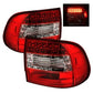 Spyder Porsche Cayenne 03-07 LED Tail Lights Red Clear ALT-YD-PCAY03-LED-RC 5007087