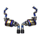 Titanium Valved Catback Exhaust for Porsche Boxster S Cayman S 987 987.1