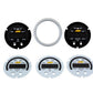 AEM Electronics Instrument Trim Ring Set