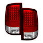 SPYDER Xtune Dodge Ram 1500 09-14 LED Tail Lights Incandescent Model Only Red Clear ALT-JH-DR09-LED-RC 9032820