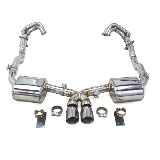 Stainless Valved Catback Exhaust for Porsche Boxster S Cayman S 987 987.1