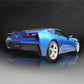 Corsa Performance 2015 Chevy Corvette Z06 3" Axle Back Exhaust, Black Quad 4.5" Tips