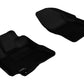 3D MAXpider 2009-2013 Pontiac/Toyota Vibe/Corolla Kagu 1st Row Floormat - Black L1PA00111509