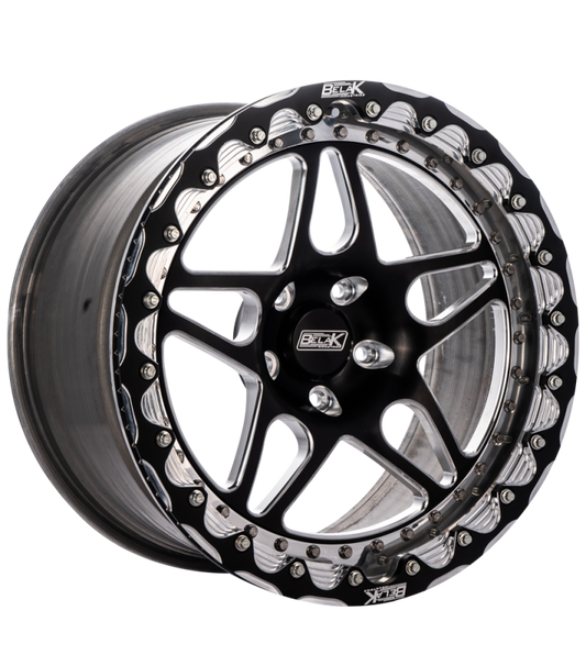Belak Wheels Belak 13x9 / 5in BS / 5x114.3 BP / High Pad / Series 3 Wheel - Single Beadlock (Small Brake Kit Req) 13095114S35BS-SBL