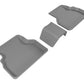 3D MAXpider 2015-2018 Audi Q3 Kagu 2nd Row Floormats - Gray L1AD03921501