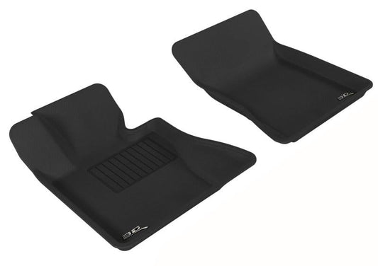 3D MAXpider 2004-2010 BMW X3 E83 Kagu 1st Row Floormat - Gray L1BM01211501