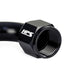 HPS Performance Products AN Female to Female Swivel Coupling Adapter, Aluminum, Black