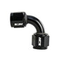 HPS Performance Products AN Female to Female Swivel Coupling Adapter, Aluminum, Black