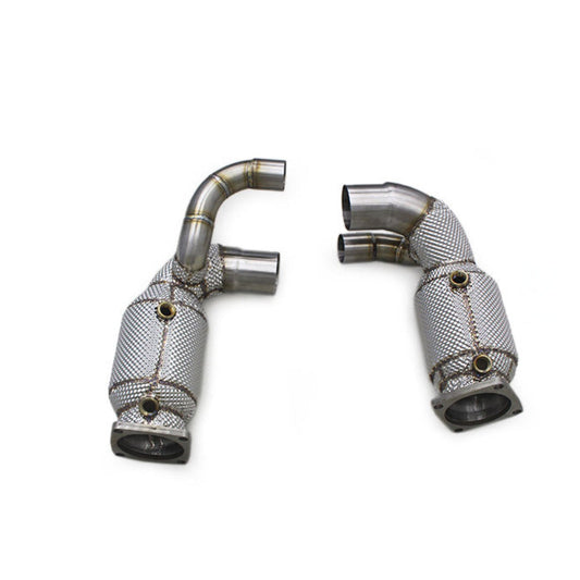 Sport Catted Exhaust Downpipe for Porsche Carrera 911 991.2 GT3 3.0T 2017+