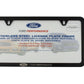 Ford Racing Ford Performance Slim License Plate Frame - Black Stainless Steel M-1828-SSB