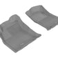 3D MAXpider 2012-2015 Toyota Tacoma Double Cab Kagu 1st Row Floormat - Gray L1TY09011501