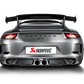 Akrapovic 14-17 Porsche 911 GT3 (991) Slip-On Line (Titanium) (Req. Tips) MTP-PO997GT3H/1