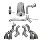 Corsa Performance 12-13 Cadillac Escalade DUB 6.2L V8 Polished Sport Cat-Back Exhaust