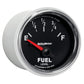 AutoMeter Gauge Fuel Level 2-1/16in. 240 Ohm(e) to 33 Ohm(f) Elec Gs 3816