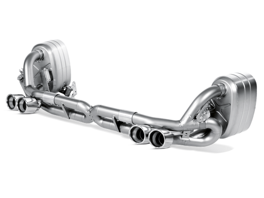 Akrapovic 08-12 Porsche 911 Carrera S/4/4S/GTS Slip-On Race Line (Titanium) w/ Titanium Tips S-PO997CA-RT