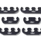Ford Racing Wire Dividers 4 to 3 to 2 - Black w/ White Ford Logo 302-641