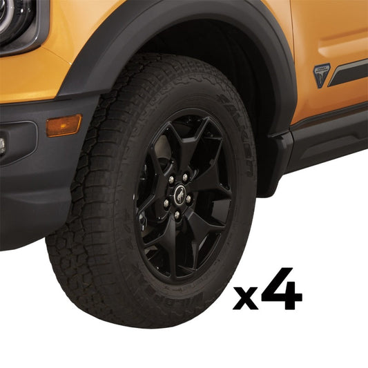 Ford Racing 21-22 Bronco Sport 17 Wheel Kit - Gloss Black M-1007K-BS17GB