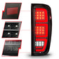 ANZO 19-23 GMC Sierra 1500/2500HD/3500HD Black Replacement Full LED Bar Tail Light 311459