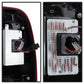 Spyder 08-16 Ford Super Duty F-250 V3 Light Bar LED Tail Lights - Red Clear (ALT-YD-FS07V3-LBLED-RC) 5084736
