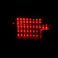 Anzo 2003-2005 Honda Accord LED Tail lights Black